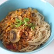 Carrot&Mushroom Noodles