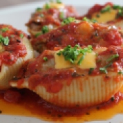 Beef Bolognese Stuffed Shell Pasta